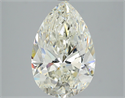 5.01 Carats, Pear Diamond with  Cut, J Color, SI2 Clarity and Certified by GIA