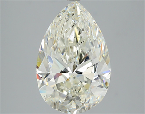 Picture of 5.01 Carats, Pear Diamond with  Cut, J Color, SI2 Clarity and Certified by GIA