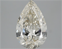 3.50 quilates, De pera Diamante , Color K, claridad VVS1 y certificado por HRD