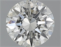 1.51 Carats, Round Diamond with Excellent Cut, H Color, SI1 Clarity and Certified by GIA