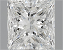 1.51 quilates, Princesa Diamante , Color F, claridad VS2 y certificado por GIA