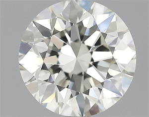 Picture of 1.50 Carats, Round Diamond with Excellent Cut, K Color, IF Clarity and Certified by GIA