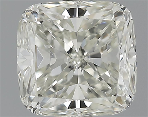 Picture of 1.51 Carats, Cushion Diamond with  Cut, J Color, VS2 Clarity and Certified by GIA