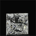 1.01 quilates, Princesa Diamante , Color I, claridad SI1 y certificado por GIA