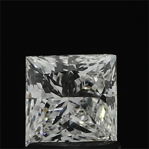 Picture of 1.01 Carats, Princess Diamond with  Cut, I Color, SI1 Clarity and Certified by GIA