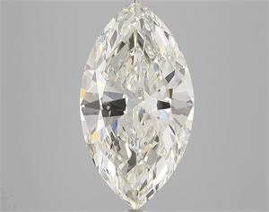 5.61 Carats, Marquise Diamond with  Cut, J Color, VVS2 Clarity and Certified by GIA