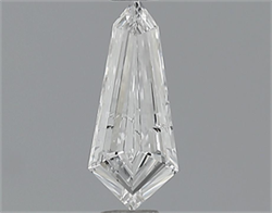 Picture of 0.33 Carats, Hexagonal Diamond with  Cut, D Color, SI1 Clarity and Certified by EGL