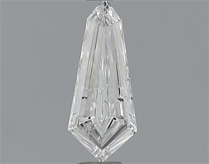 Picture of 0.33 Carats, Hexagonal Diamond with  Cut, D Color, SI1 Clarity and Certified by EGL