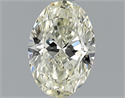 0.90 Carats, Oval Diamond with  Cut, H Color, VS1 Clarity and Certified by EGL