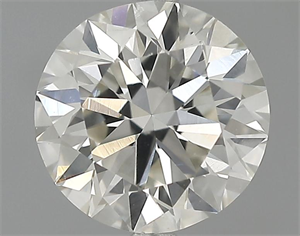 Picture of 0.90 Carats, Round Diamond with Excellent Cut, G Color, VS2 Clarity and Certified by EGL