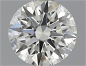 0.57 quilates, Redondo Diamante , Color J, claridad VS1 y certificado por GIA
