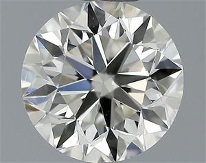 Picture of 1.00 Carats, Round Diamond with Very Good Cut, I Color, SI1 Clarity and Certified by GIA