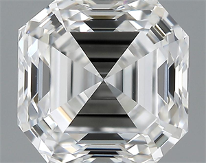 Picture of 1.06 Carats, Asscher Diamond with  Cut, E Color, VVS1 Clarity and Certified by GIA