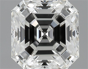 Picture of 1.13 Carats, Asscher Diamond with  Cut, E Color, VVS2 Clarity and Certified by GIA
