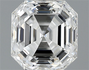 Picture of 1.03 Carats, Asscher Diamond with  Cut, F Color, VVS1 Clarity and Certified by GIA