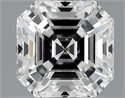 1.06 quilates, Asscher Diamante , Color E, claridad VS1 y certificado por GIA