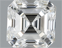 1.13 Carats, Asscher Diamond with  Cut, E Color, VVS2 Clarity and Certified by GIA