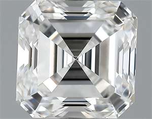 Picture of 1.13 Carats, Asscher Diamond with  Cut, E Color, VVS2 Clarity and Certified by GIA