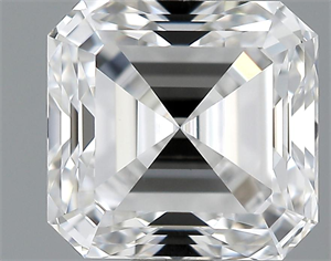 Picture of 1.01 Carats, Asscher Diamond with  Cut, D Color, VS1 Clarity and Certified by GIA