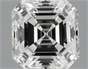 1.04 quilates, Asscher Diamante , Color E, claridad VVS2 y certificado por GIA