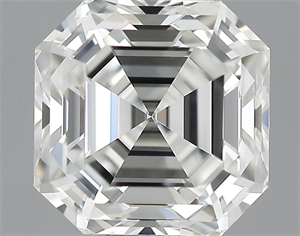 Picture of 1.04 Carats, Asscher Diamond with  Cut, E Color, VVS2 Clarity and Certified by GIA
