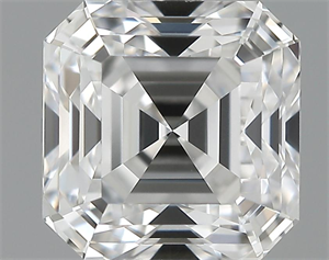 Picture of 1.00 Carats, Asscher Diamond with  Cut, D Color, VVS1 Clarity and Certified by GIA