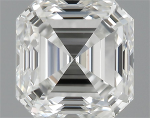 Picture of 1.04 Carats, Asscher Diamond with  Cut, E Color, VVS2 Clarity and Certified by GIA