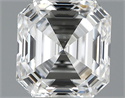 1.04 quilates, Asscher Diamante , Color E, claridad VS2 y certificado por GIA