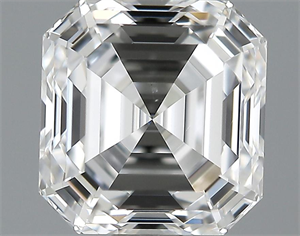 Picture of 1.04 Carats, Asscher Diamond with  Cut, E Color, VS2 Clarity and Certified by GIA