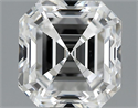 1.00 Carats, Asscher Diamond with  Cut, F Color, VS1 Clarity and Certified by GIA