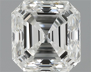 Picture of 1.00 Carats, Asscher Diamond with  Cut, F Color, IF Clarity and Certified by GIA