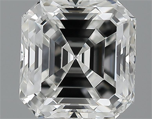 Picture of 1.01 Carats, Asscher Diamond with  Cut, G Color, VS1 Clarity and Certified by GIA