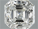 1.00 Carats, Asscher Diamond with  Cut, G Color, VVS2 Clarity and Certified by GIA