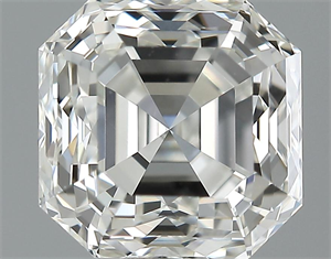 Foto 1.00 quilates, Asscher Diamante , Color G, claridad VVS2 y certificado por GIA de