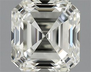 Picture of 1.03 Carats, Asscher Diamond with  Cut, J Color, VS1 Clarity and Certified by GIA