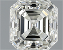 1.02 Carats, Asscher Diamond with  Cut, I Color, VS2 Clarity and Certified by GIA