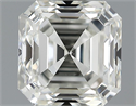 1.02 quilates, Asscher Diamante , Color I, claridad VVS2 y certificado por GIA