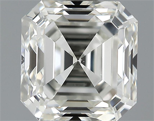 Picture of 1.02 Carats, Asscher Diamond with  Cut, I Color, VVS2 Clarity and Certified by GIA