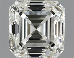 Foto 1.07 quilates, Asscher Diamante , Color I, claridad VVS2 y certificado por GIA de