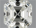 1.01 Carats, Asscher Diamond with  Cut, I Color, VS1 Clarity and Certified by GIA