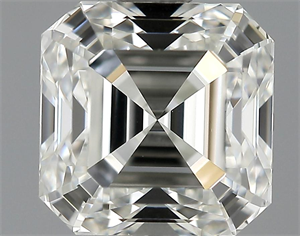 Picture of 1.02 Carats, Asscher Diamond with  Cut, I Color, VS1 Clarity and Certified by GIA