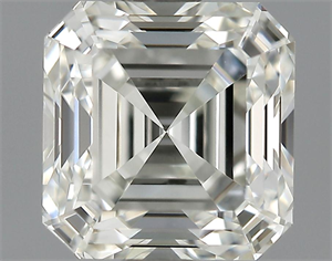 Picture of 1.01 Carats, Asscher Diamond with  Cut, I Color, VVS2 Clarity and Certified by GIA