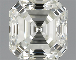 Picture of 1.04 Carats, Asscher Diamond with  Cut, J Color, VVS2 Clarity and Certified by GIA