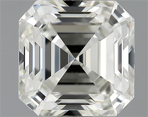 Picture of 1.01 Carats, Asscher Diamond with  Cut, I Color, IF Clarity and Certified by GIA