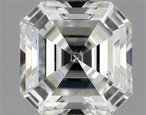 Picture of 1.10 Carats, Asscher Diamond with  Cut, G Color, SI1 Clarity and Certified by GIA