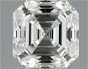 1.03 quilates, Asscher Diamante , Color I, claridad SI1 y certificado por GIA