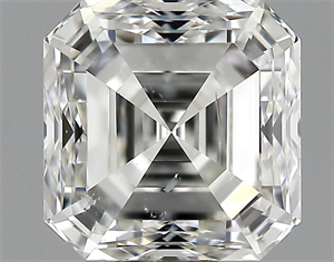 Foto 1.00 quilates, Asscher Diamante , Color F, claridad SI2 y certificado por GIA de