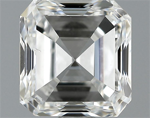 Picture of 1.01 Carats, Asscher Diamond with  Cut, E Color, SI1 Clarity and Certified by GIA