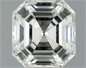 1.16 Carats, Asscher Diamond with  Cut, H Color, VVS1 Clarity and Certified by GIA