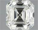 1.00 quilates, Asscher Diamante , Color I, claridad VVS2 y certificado por GIA